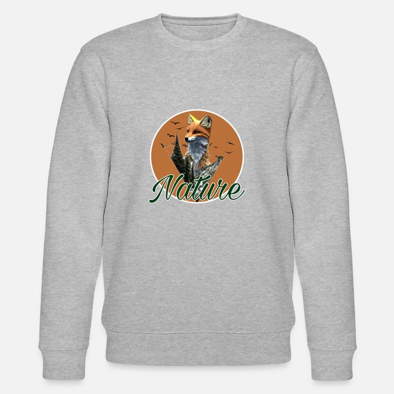 Nature - Stanley/Stella Unisex Bio-Sweatshirt CHANGER  - Grau meliert