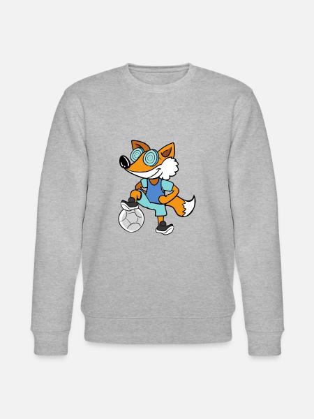 Fuchs - Stanley/Stella Unisex Bio-Sweatshirt CHANGER - Grau meliert