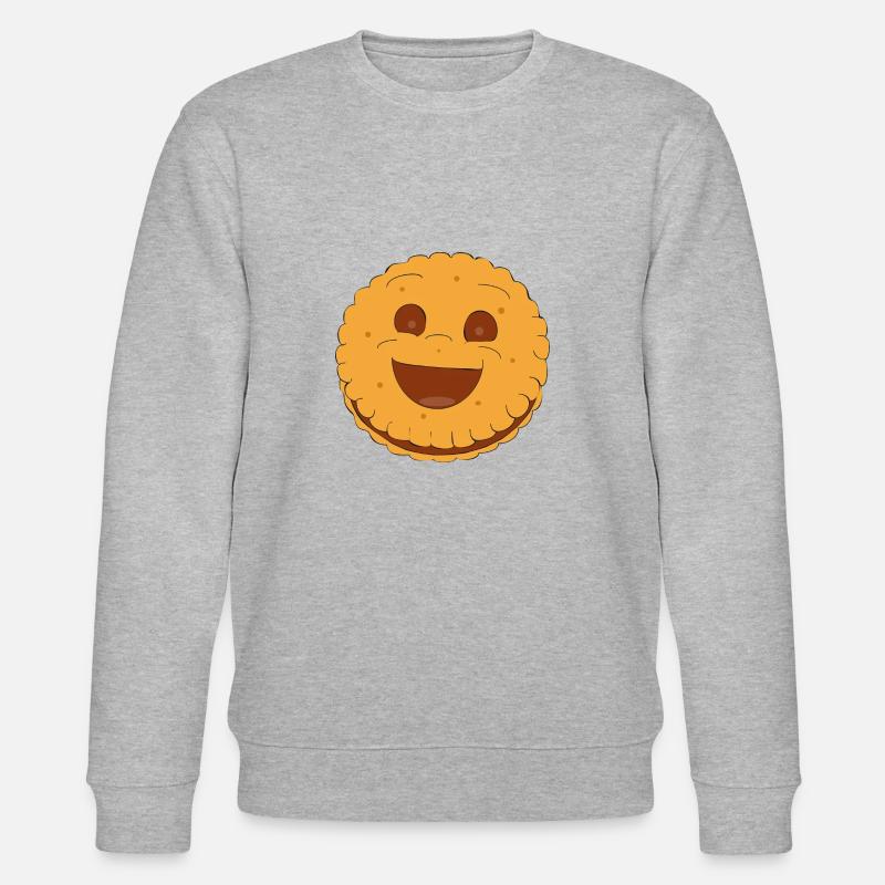 Biscuit BN - Stanley/Stella Unisex Bio-Sweatshirt CHANGER  - Grau meliert