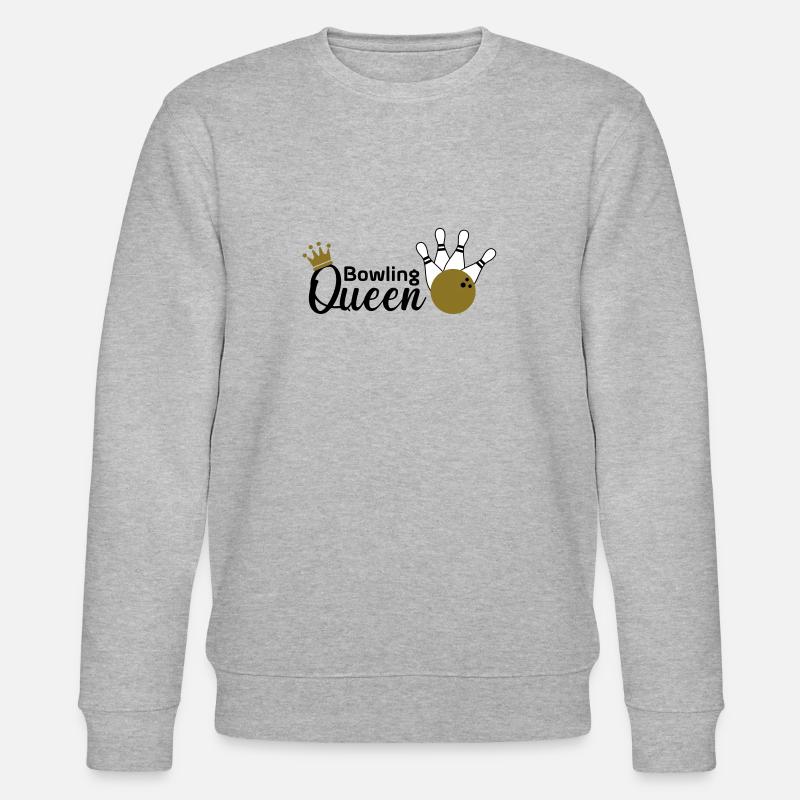 Bowling Queen - Sweat bio CHANGER Stanley/Stella Unisexe - gris chiné