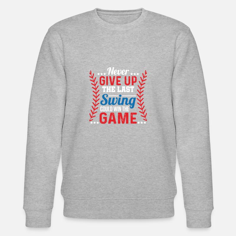 Match de baseball - Sweat bio CHANGER Stanley/Stella Unisexe - gris chiné