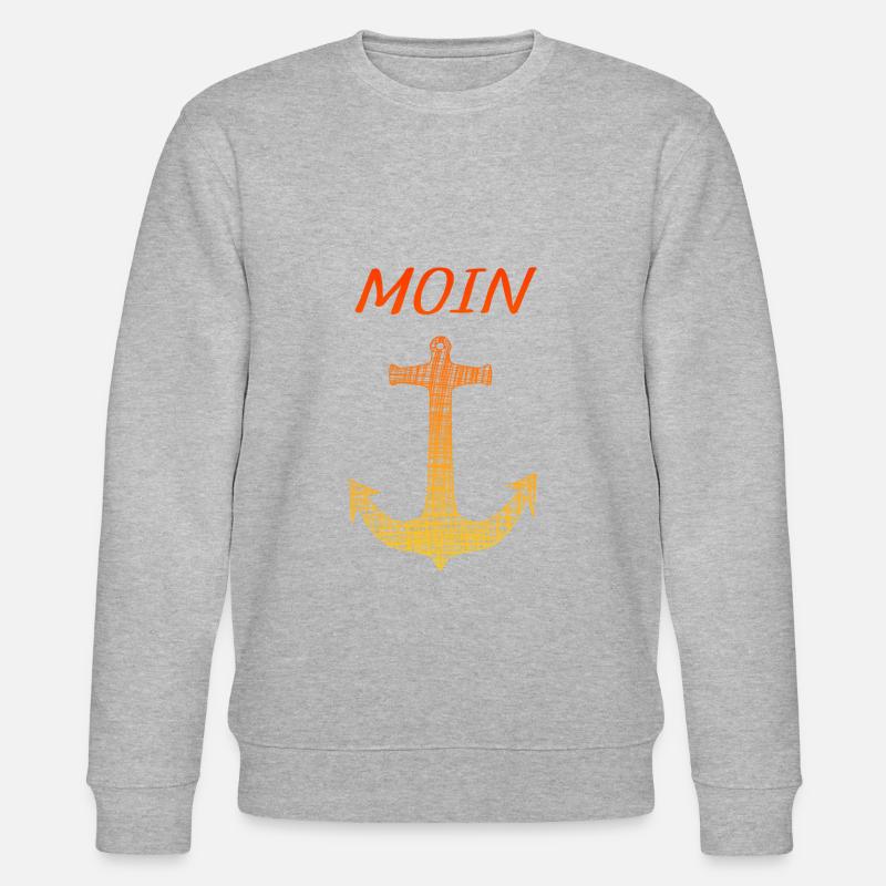 Moin - Stanley/Stella Unisex Bio-Sweatshirt CHANGER  - Grau meliert
