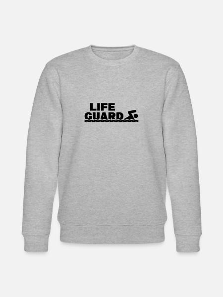 Lifeguard Rettungsschwimmer - Stanley/Stella Unisex Bio-Sweatshirt CHANGER  - Grau meliert