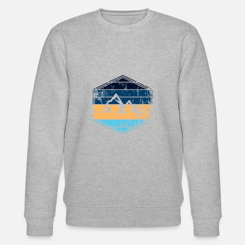 Berg - Stanley/Stella Unisex Bio-Sweatshirt CHANGER  - Grau meliert