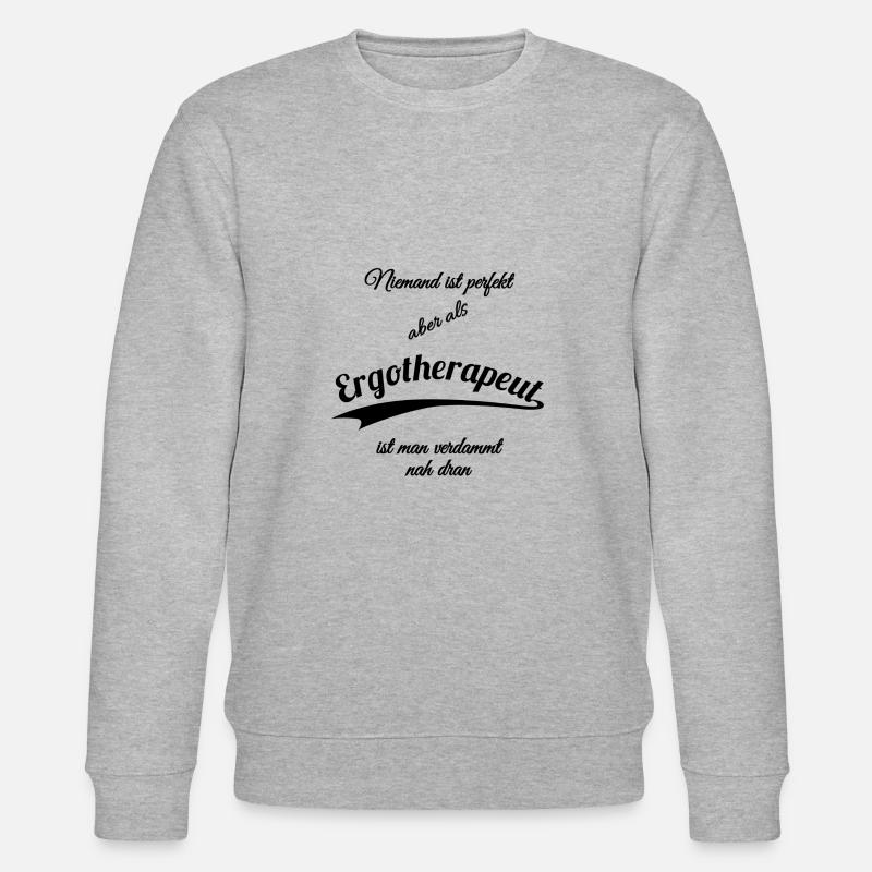 Ergotherapeut - Stanley/Stella Unisex Bio-Sweatshirt CHANGER  - Grau meliert