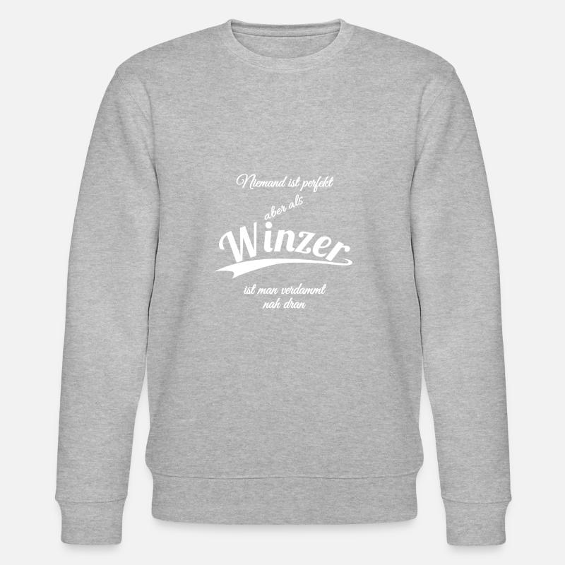 Winzer - Stanley/Stella Unisex Bio-Sweatshirt CHANGER  - Grau meliert
