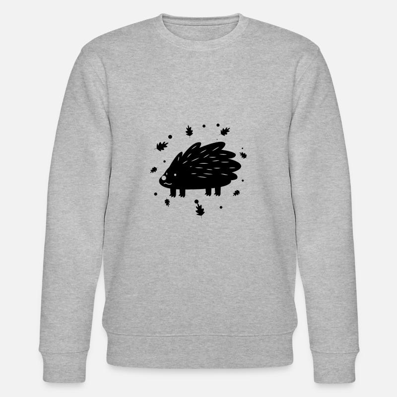 Hérisson - Sweat bio CHANGER Stanley/Stella Unisexe - gris chiné