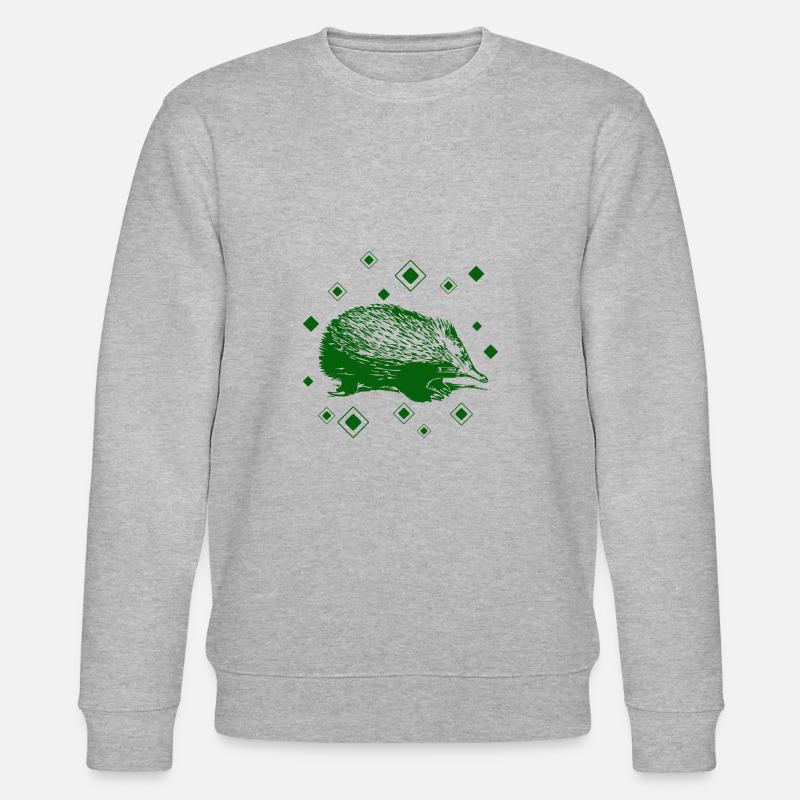 Hérisson - Sweat bio CHANGER Stanley/Stella Unisexe - gris chiné