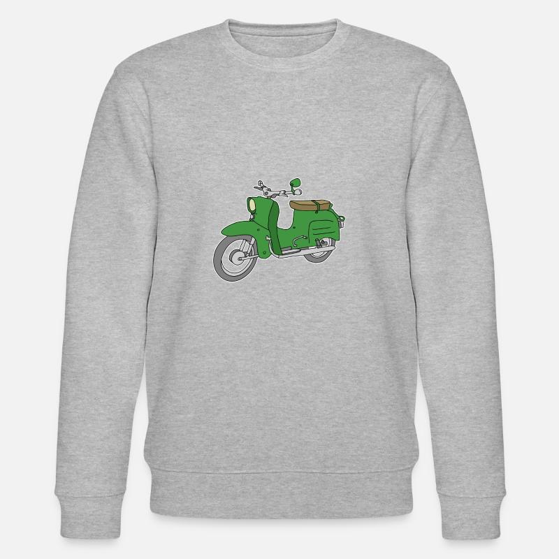 Scooter Simson Schwalbe - Sweat bio CHANGER Stanley/Stella Unisexe - gris chiné