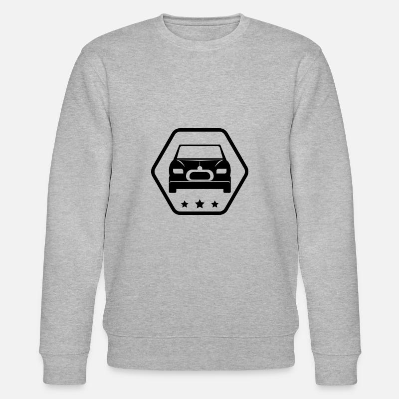 Auto - Wagen - Automobile - Style - Stanley/Stella Unisex Bio-Sweatshirt CHANGER  - Grau meliert