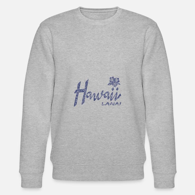 Hawaii Lanai - Stanley/Stella Unisex Bio-Sweatshirt CHANGER  - Grau meliert