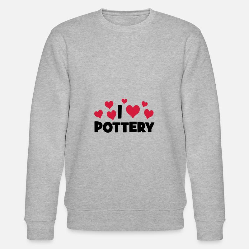 POTTERY - Stanley/Stella Unisex Bio-Sweatshirt CHANGER - Grau meliert