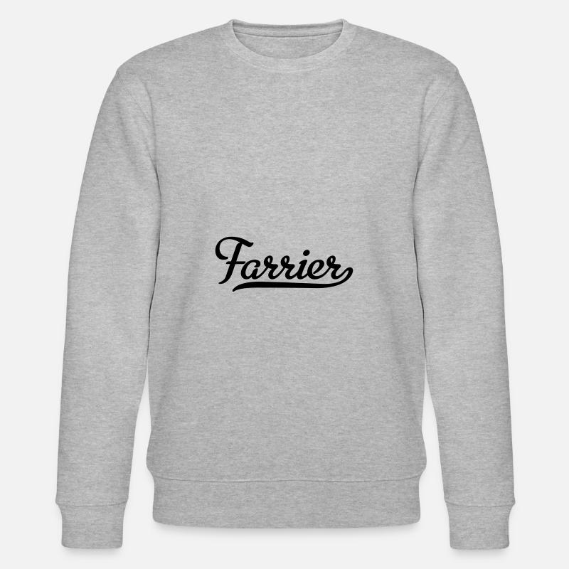 farrier - Sweat bio CHANGER Stanley/Stella Unisexe - gris chiné