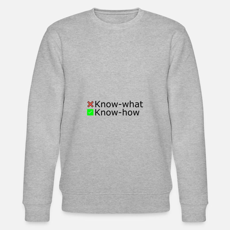 Know-how - Stanley/Stella CHANGER Unisex Organic Sweatshirt - heather grey
