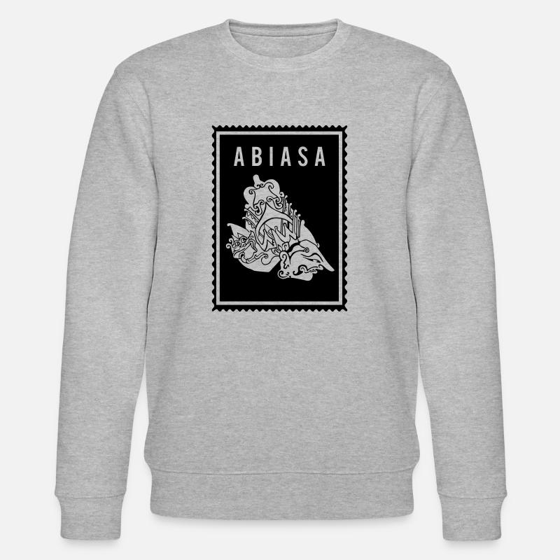 Abiasa -Wayang - Stanley/Stella Unisex Bio-Sweatshirt CHANGER  - Grau meliert