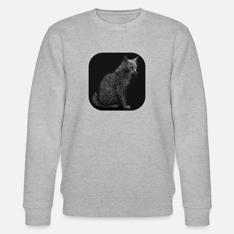 Chat - Sweat bio CHANGER Stanley/Stella Unisexe - gris chiné