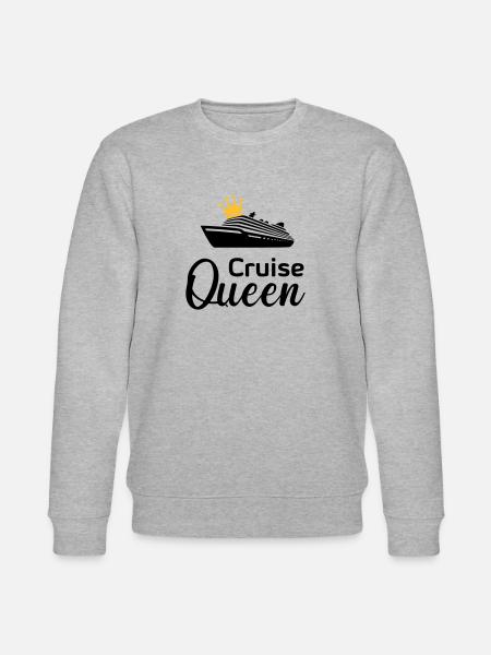 Cruise Queen - Stanley/Stella CHANGER Unisex Organic Sweatshirt - heather grey