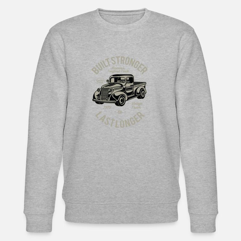 Built Stronger - Stanley/Stella Unisex Bio-Sweatshirt CHANGER  - Grau meliert
