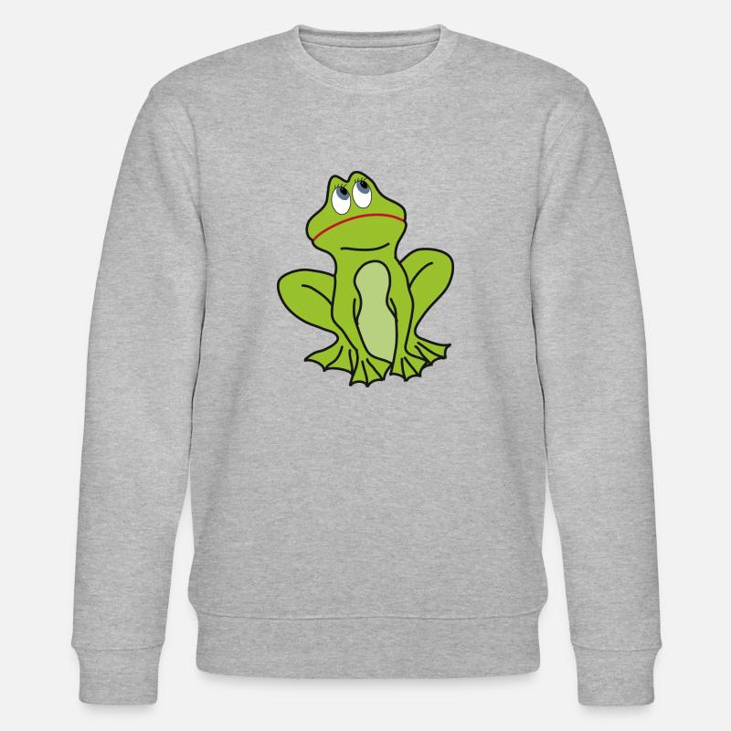 Frosch - Stanley/Stella Unisex Bio-Sweatshirt CHANGER  - Grau meliert