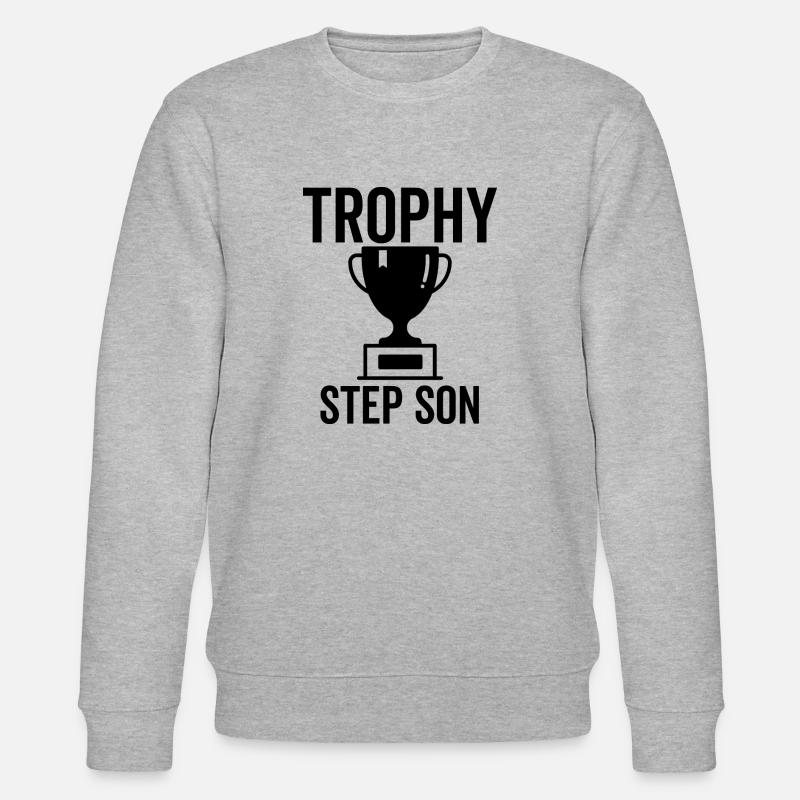 Trophäe Stiefsohn - Stanley/Stella Unisex Bio-Sweatshirt CHANGER  - Grau meliert