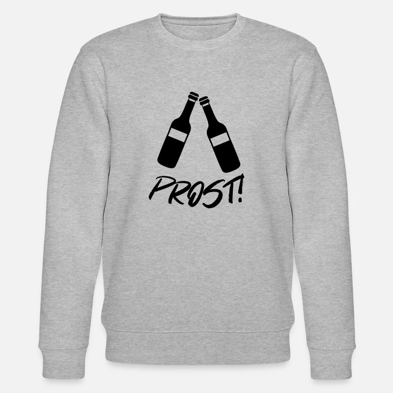 Bier Prost - Stanley/Stella Unisex Bio-Sweatshirt CHANGER  - Grau meliert