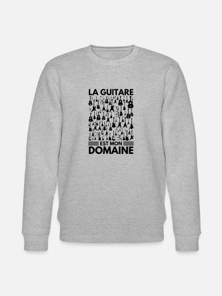 Guitare - Sweat bio CHANGER Stanley/Stella Unisexe - gris chiné