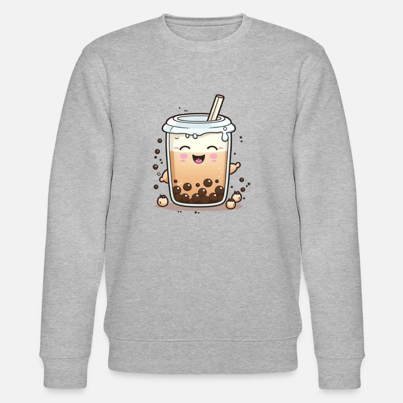 BUBBLETEA - Stanley/Stella CHANGER Unisex Organic Sweatshirt - heather grey
