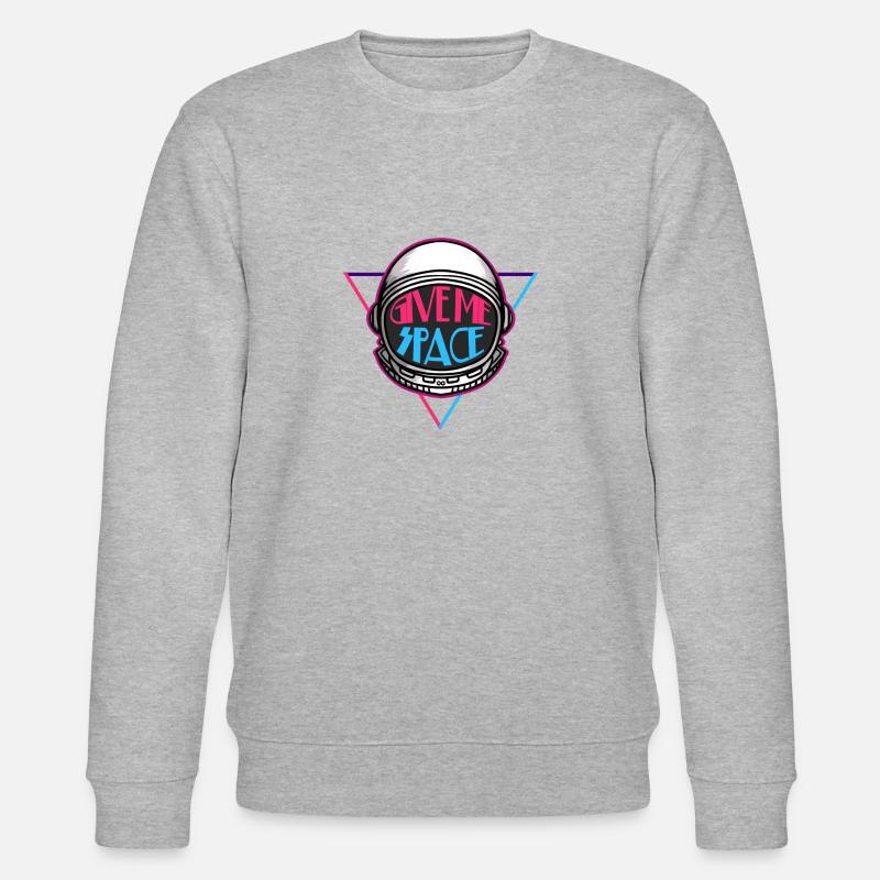 Espace - espace - espace - espace - dire - Sweat bio CHANGER Stanley/Stella Unisexe - gris chiné