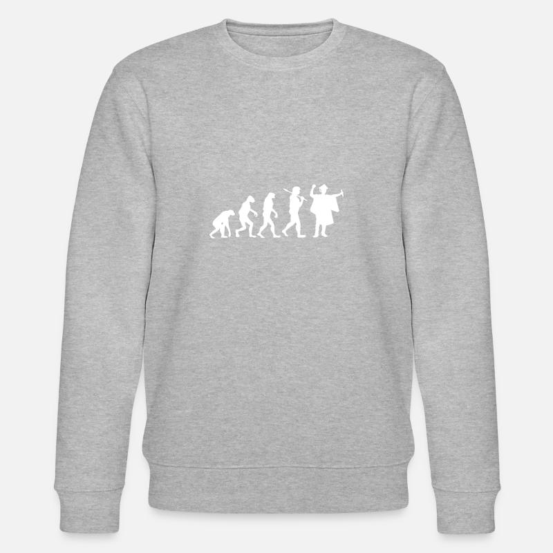Graduation - Evolution - Cadeau - Sweat bio CHANGER Stanley/Stella Unisexe - gris chiné