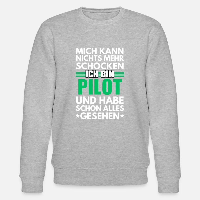 Non-Shockable Pilot - Stanley/Stella CHANGER Unisex Organic Sweatshirt - undefined
