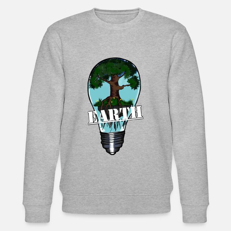 lightbulb - Sweat bio CHANGER Stanley/Stella Unisexe - gris chiné