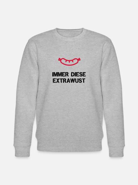 Immer diese Extrawurst - Stanley/Stella Unisex Bio-Sweatshirt CHANGER - Grau meliert