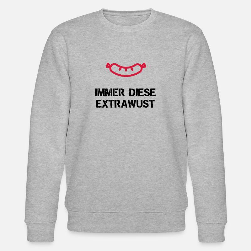Immer diese Extrawurst - Stanley/Stella Unisex Bio-Sweatshirt CHANGER  - Grau meliert