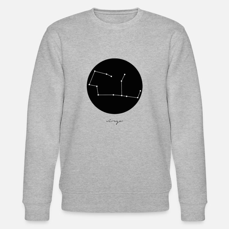 Zodiac sign Virgo gift idea - Stanley/Stella CHANGER Unisex Organic Sweatshirt - heather grey