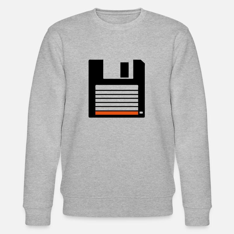 Diskette 3 Zoll 15 - Stanley/Stella Unisex Bio-Sweatshirt CHANGER  - Grau meliert