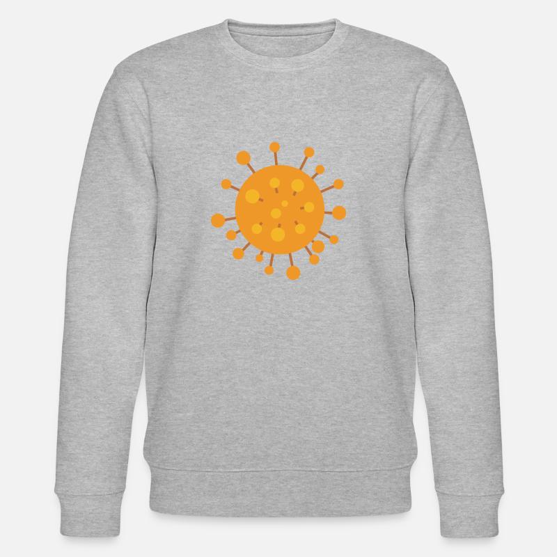Virus Corona - Sweat bio CHANGER Stanley/Stella Unisexe - gris chiné