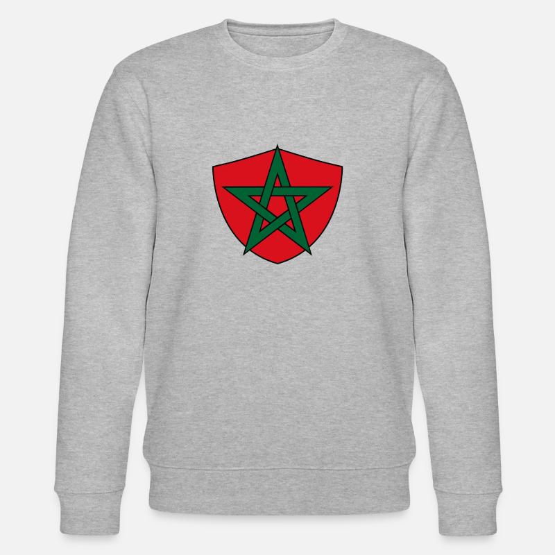 MAROKKO - Stanley/Stella Unisex Bio-Sweatshirt CHANGER  - Grau meliert