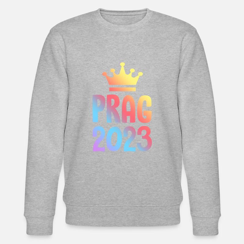 Couronne de Prague 2023 - Sweat bio CHANGER Stanley/Stella Unisexe - gris chiné