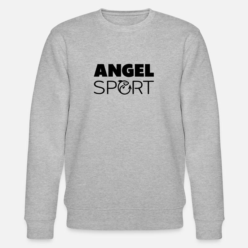 Angelsport - Stanley/Stella Unisex Bio-Sweatshirt CHANGER - Grau meliert