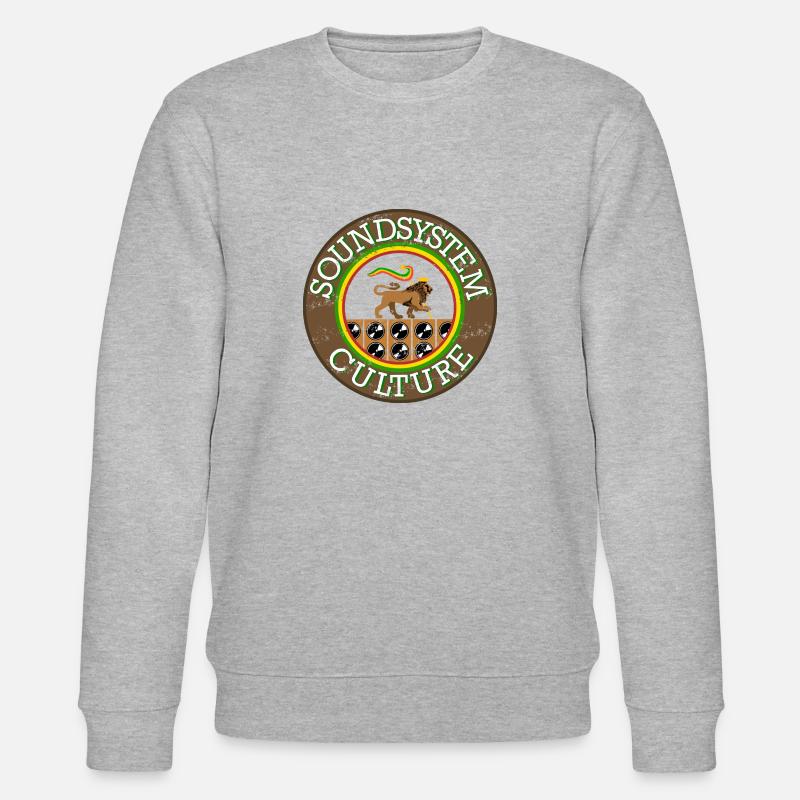 Reggae Reggae Soundsystem - Stanley/Stella Unisex Bio-Sweatshirt CHANGER  - Grau meliert