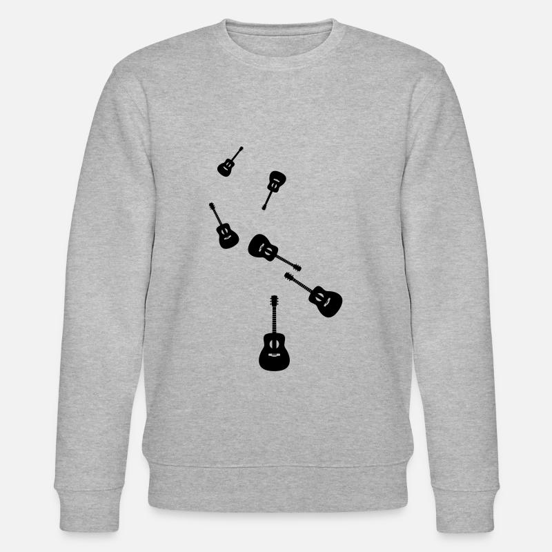 Guitar Acoustics - Stanley/Stella CHANGER Unisex Organic Sweatshirt - heather grey