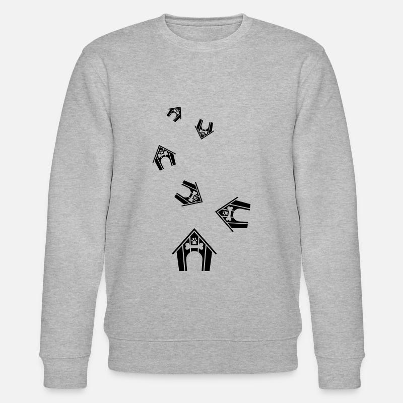 Chien de maison pour chien - Sweat bio CHANGER Stanley/Stella Unisexe - gris chiné
