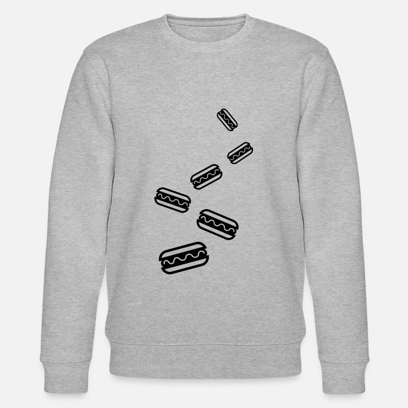 Icône Burrito - Sweat bio CHANGER Stanley/Stella Unisexe - gris chiné