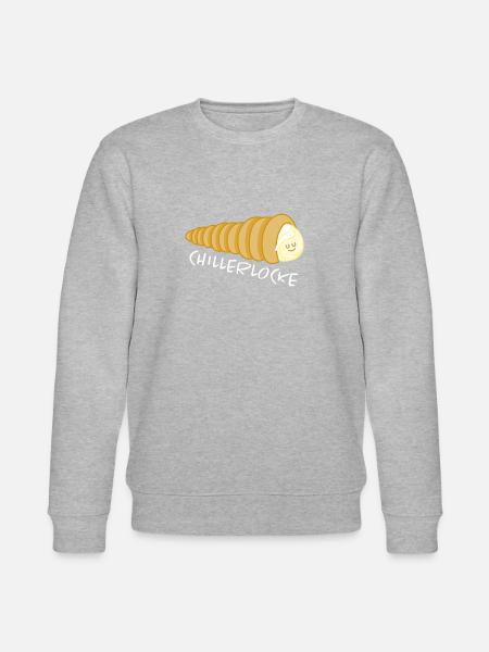 Schillerlocke Gebäck chill out - Stanley/Stella Unisex Bio-Sweatshirt CHANGER - Grau meliert