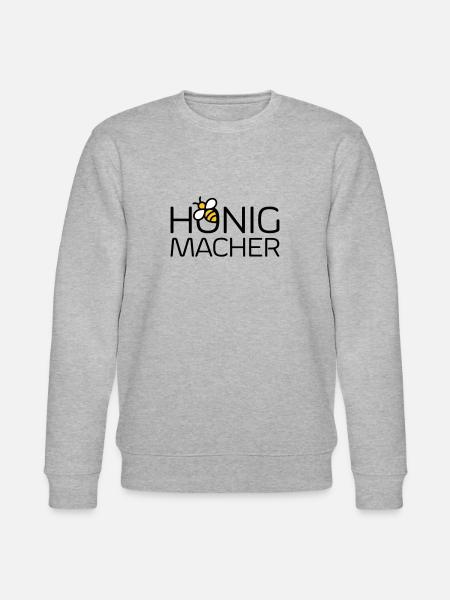 Honigmacher - Stanley/Stella Unisex Bio-Sweatshirt CHANGER - Grau meliert
