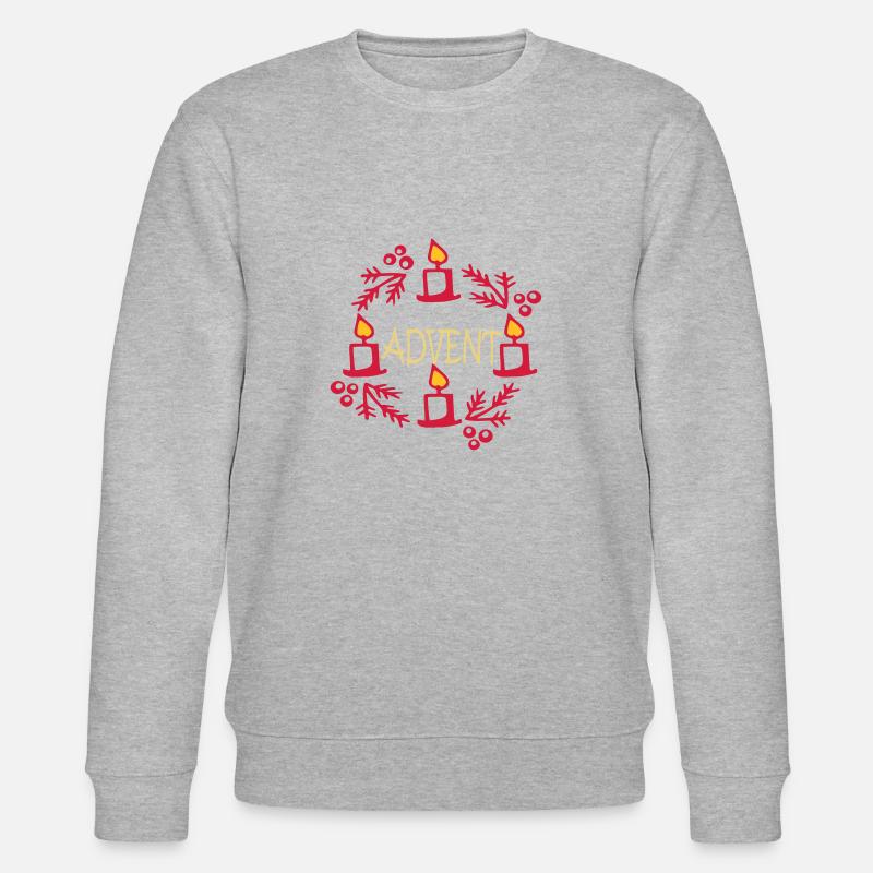 Advent - Stanley/Stella Unisex Bio-Sweatshirt CHANGER  - Grau meliert