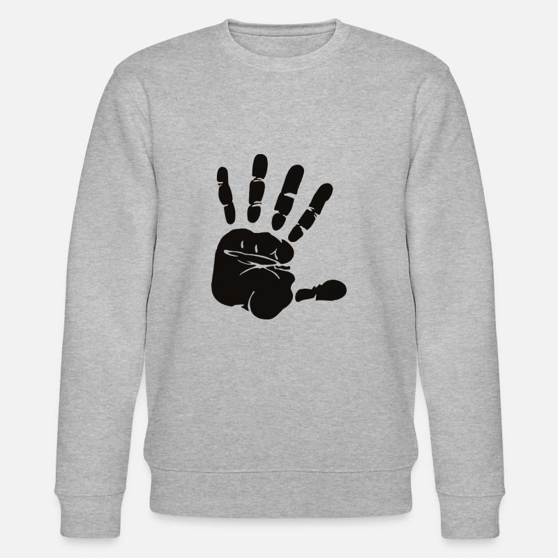 Coup de main - Sweat bio CHANGER Stanley/Stella Unisexe - gris chiné