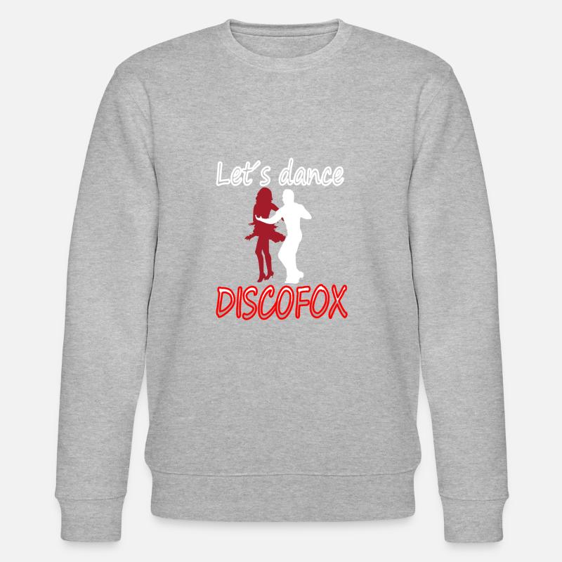 Discofox tanzen Tänzer Tänzerin Tanzpaar Geschenk - Stanley/Stella Unisex Bio-Sweatshirt CHANGER - Grau meliert