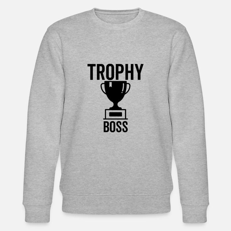 Boss du trophée - Sweat bio CHANGER Stanley/Stella Unisexe - gris chiné