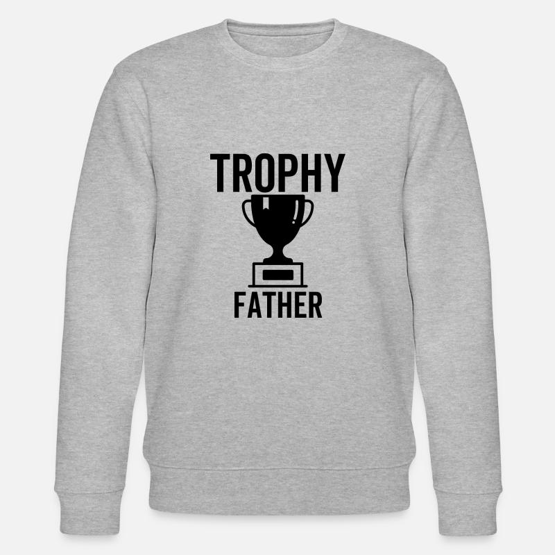 Trophäe Vater - Stanley/Stella Unisex Bio-Sweatshirt CHANGER  - Grau meliert